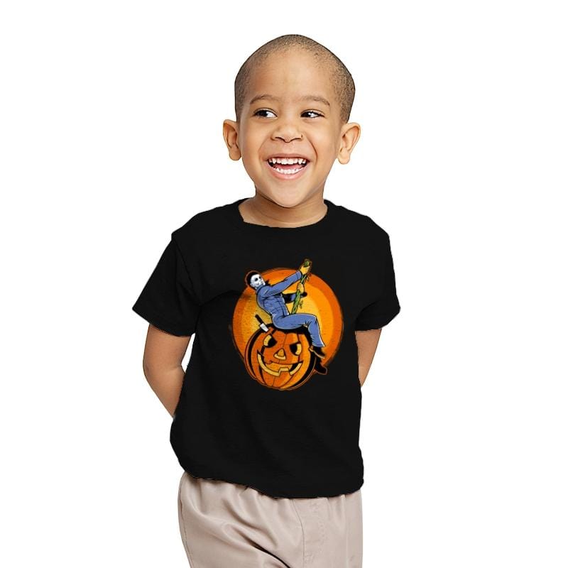 Pumpkin Ball - Youth T-Shirts RIPT Apparel X-small / Black