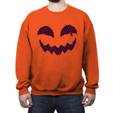 Pumpkin Cat - Anytime - Crew Neck Sweatshirt Crew Neck Sweatshirt RIPT Apparel