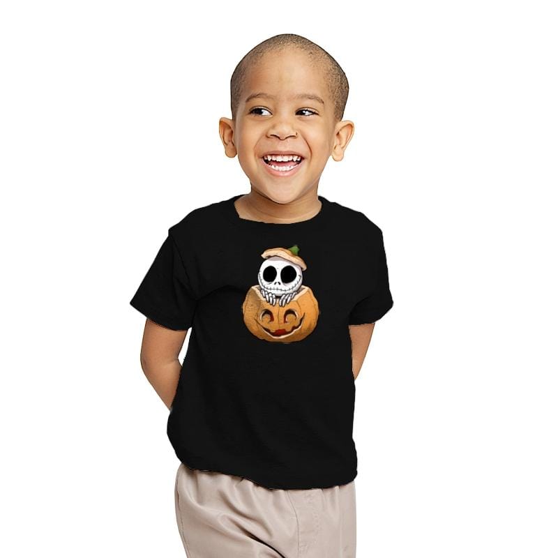 Pumpkin King - Youth T-Shirts RIPT Apparel X-small / Black
