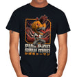 Pumpkin Saw Halloween - Mens T-Shirts RIPT Apparel Small / Black