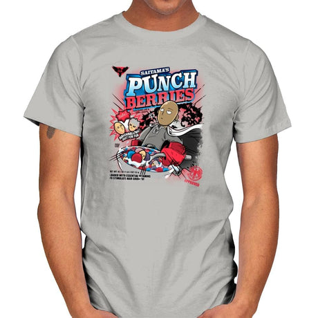 Punch Berries Exclusive - Mens T-Shirts RIPT Apparel Small / Ice Grey