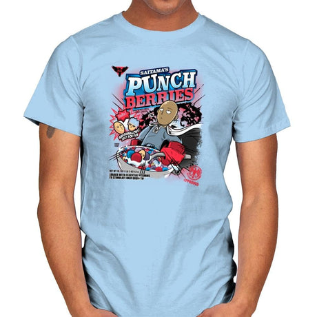 Punch Berries Exclusive - Mens T-Shirts RIPT Apparel Small / Light Blue