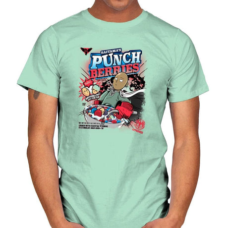 Punch Berries Exclusive - Mens T-Shirts RIPT Apparel Small / Mint Green