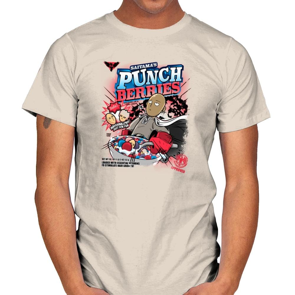 Punch Berries Exclusive - Mens T-Shirts RIPT Apparel Small / Natural
