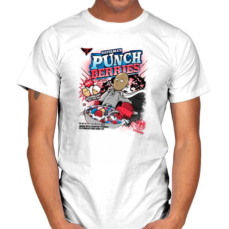 Punch Berries Exclusive - Mens T-Shirts RIPT Apparel Small / White