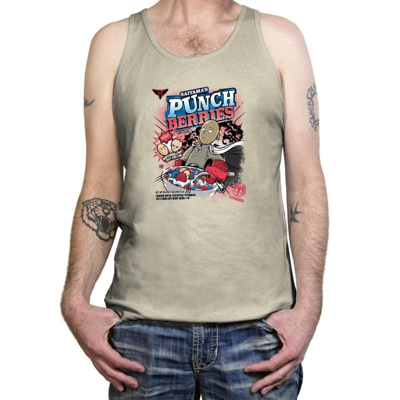 Punch Berries Exclusive - Tanktop Tanktop RIPT Apparel X-Small / Oatmeal Triblend