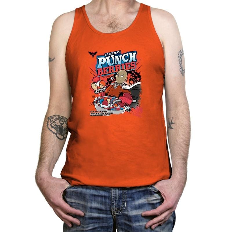 Punch Berries Exclusive - Tanktop Tanktop RIPT Apparel X-Small / Orange