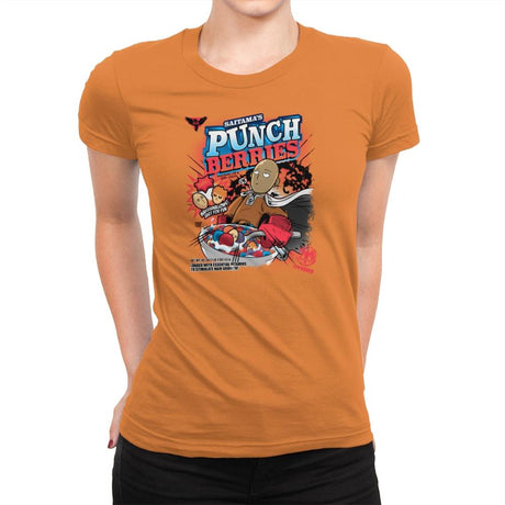 Punch Berries Exclusive - Womens Premium T-Shirts RIPT Apparel Small / Classic Orange