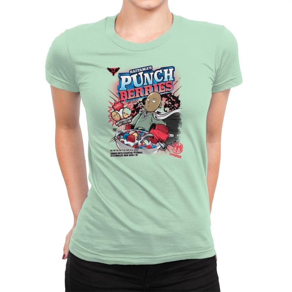 Punch Berries Exclusive - Womens Premium T-Shirts RIPT Apparel Small / Mint