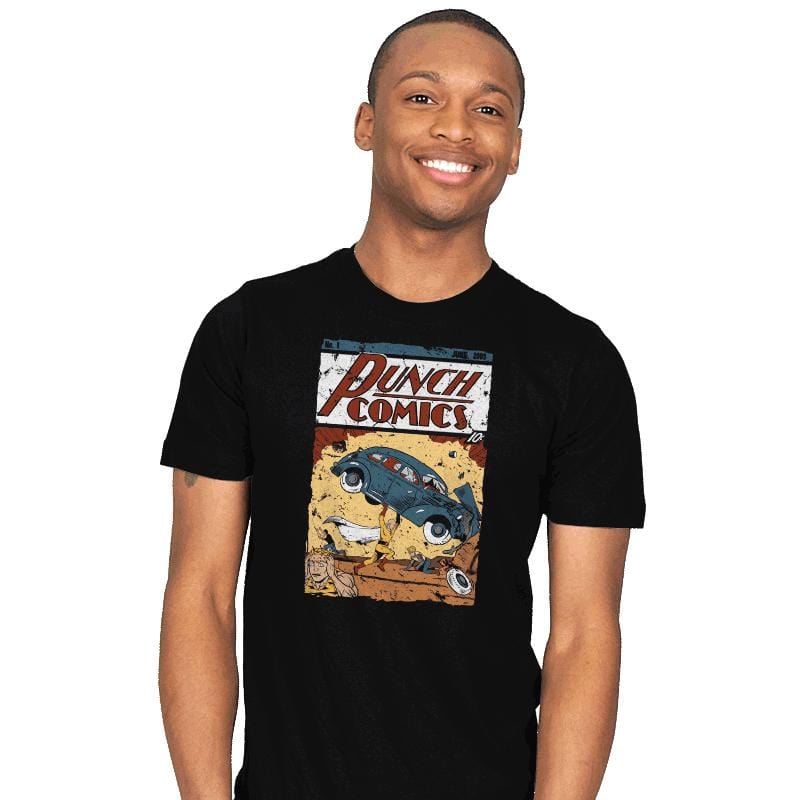 Punch Comics - Mens T-Shirts RIPT Apparel