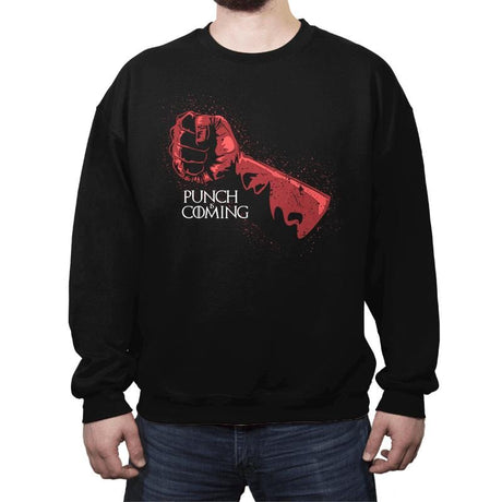 Punch Is Coming - Crew Neck Crew Neck RIPT Apparel