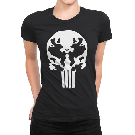 Punischach - Womens Premium T-Shirts RIPT Apparel Small / Black