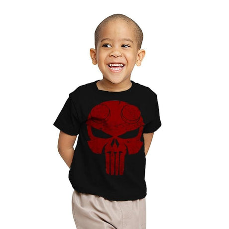 PUNISH PARANORMAL THREATS - Youth T-Shirts RIPT Apparel X-small / Black