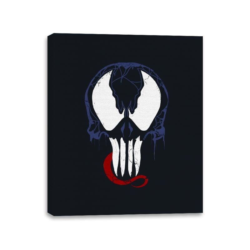 Punish Parker - Canvas Wraps Canvas Wraps RIPT Apparel 11x14 / Black