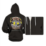 Punishing Adventures - Hoodies Hoodies RIPT Apparel Small / Black