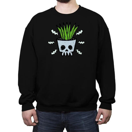 Punk by Nature - Crew Neck Sweatshirt Crew Neck Sweatshirt RIPT Apparel Small / Black