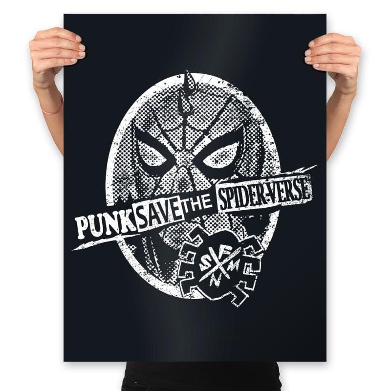 Punk For The Win - Prints Posters RIPT Apparel 18x24 / Black