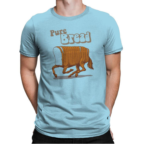 Pure Bread - Mens Premium T-Shirts RIPT Apparel Small / Light Blue