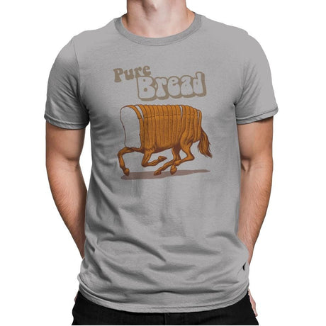 Pure Bread - Mens Premium T-Shirts RIPT Apparel Small / Light Grey