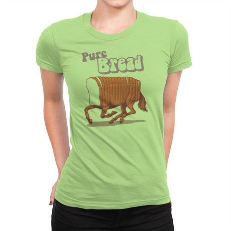 Pure Bread - Womens Premium T-Shirts RIPT Apparel Small / Mint