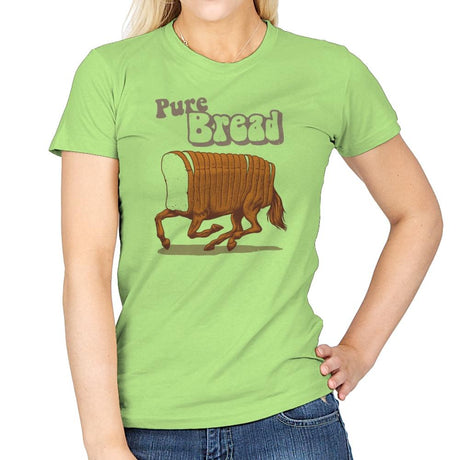 Pure Bread - Womens T-Shirts RIPT Apparel Small / Mint Green