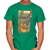Purple Kame Ninja - Mens T-Shirts RIPT Apparel Small / Kelly