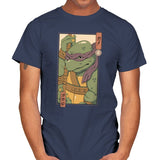 Purple Kame Ninja - Mens T-Shirts RIPT Apparel Small / Navy