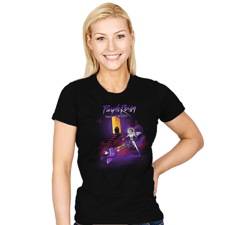 Purple Reign - Womens T-Shirts RIPT Apparel