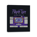 Purple Tape - Canvas Wraps Canvas Wraps RIPT Apparel 11x14 / Black