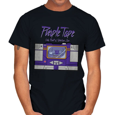 Purple Tape - Mens T-Shirts RIPT Apparel Small / Black