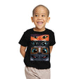 Puss in Boots Eyes - Youth T-Shirts RIPT Apparel X-small / Black