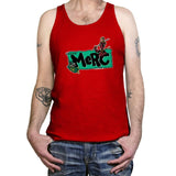 Quailpool Exclusive - 90s Kid - Tanktop Tanktop RIPT Apparel X-Small / Red