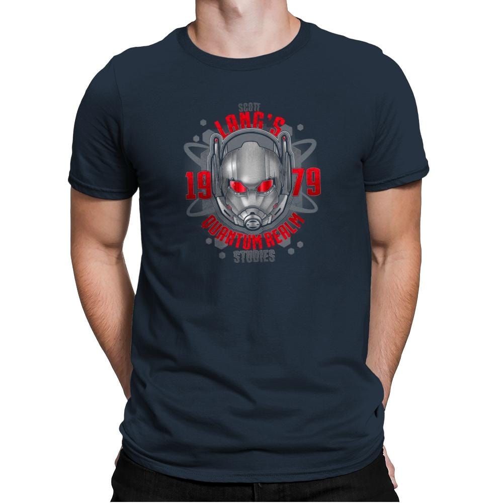 Quantum Realm Studies Exclusive - Mens Premium T-Shirts RIPT Apparel Small / Indigo