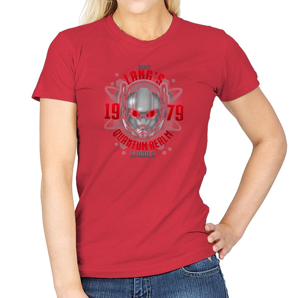 Quantum Realm Studies Exclusive - Womens T-Shirts RIPT Apparel Small / Red