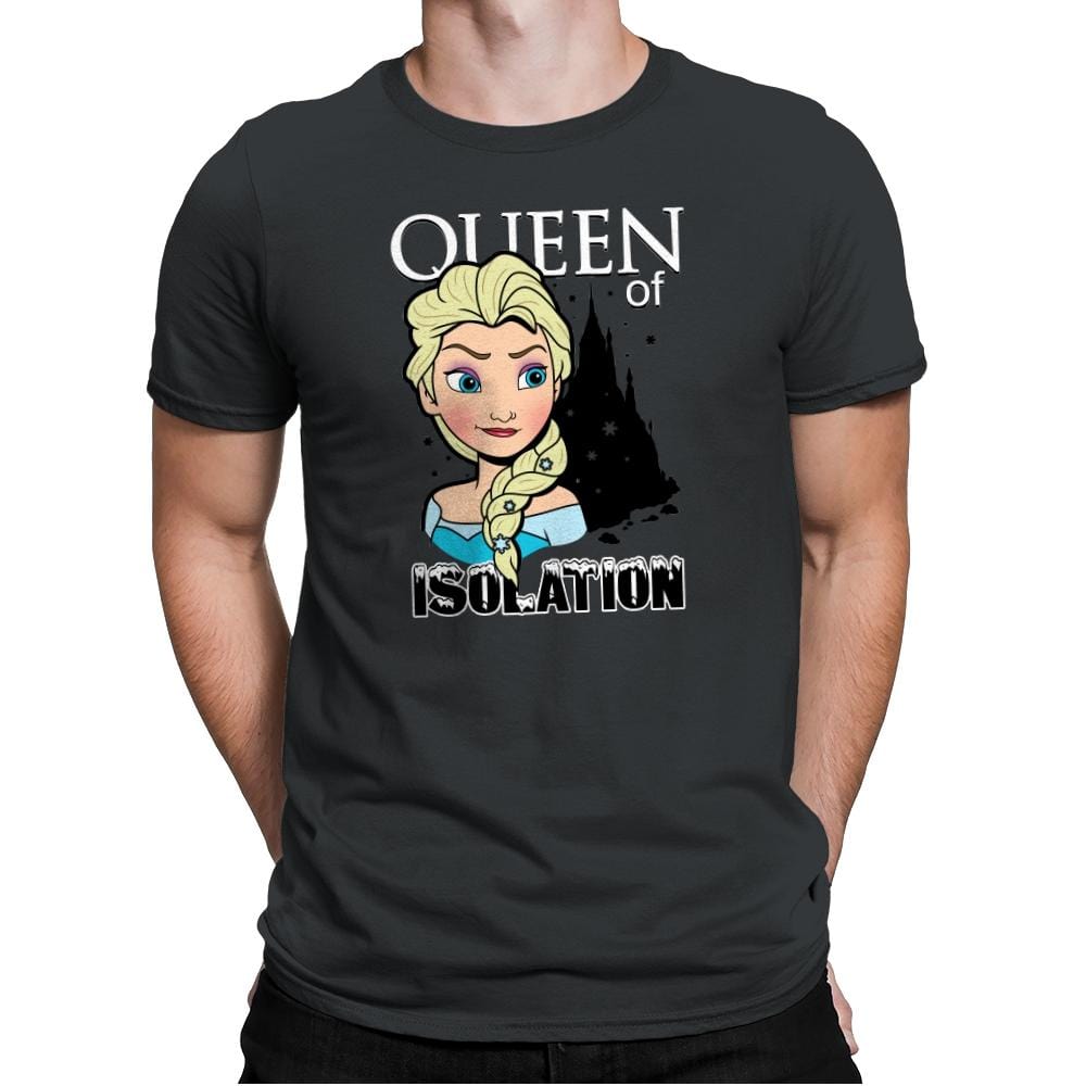Queen of Isolation - Mens Premium T-Shirts RIPT Apparel Small / Heavy Metal