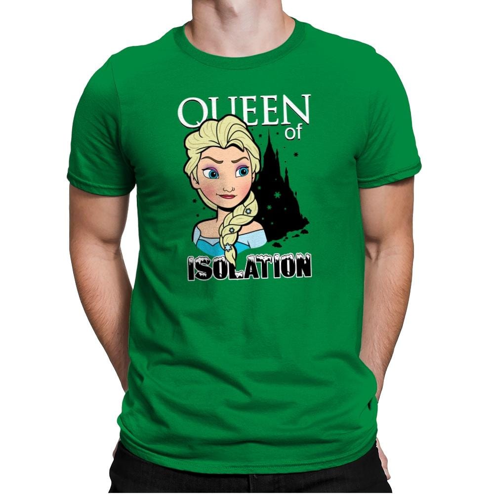 Queen of Isolation - Mens Premium T-Shirts RIPT Apparel Small / Kelly