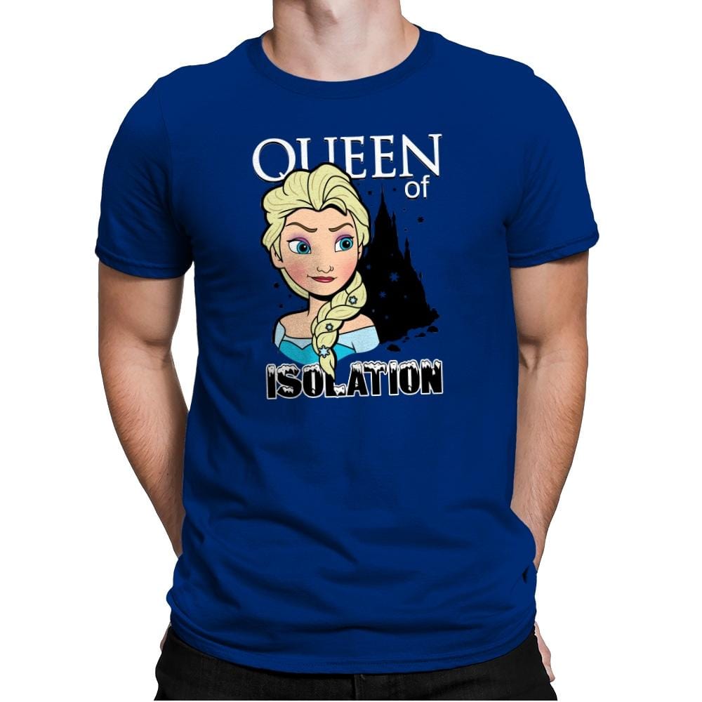 Queen of Isolation - Mens Premium T-Shirts RIPT Apparel Small / Royal