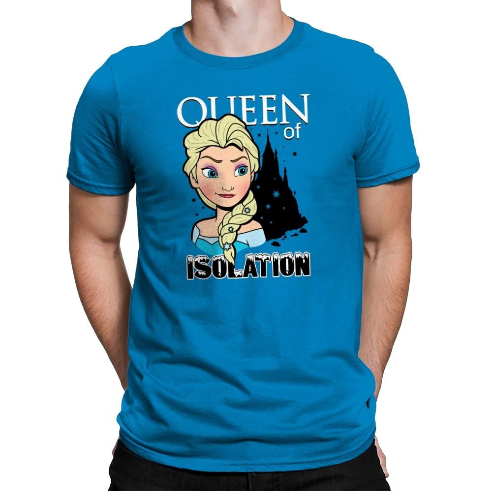 Queen of Isolation - Mens Premium T-Shirts RIPT Apparel Small / Turqouise
