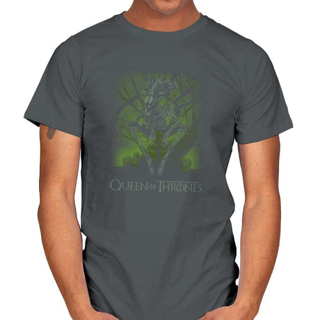 Queen of Thrones Exclusive - Mens T-Shirts RIPT Apparel Small / Charcoal