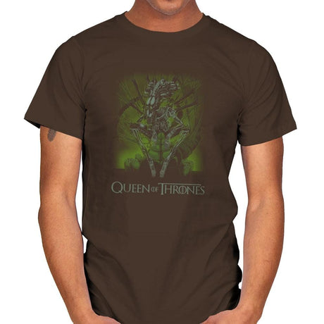 Queen of Thrones Exclusive - Mens T-Shirts RIPT Apparel Small / Dark Chocolate