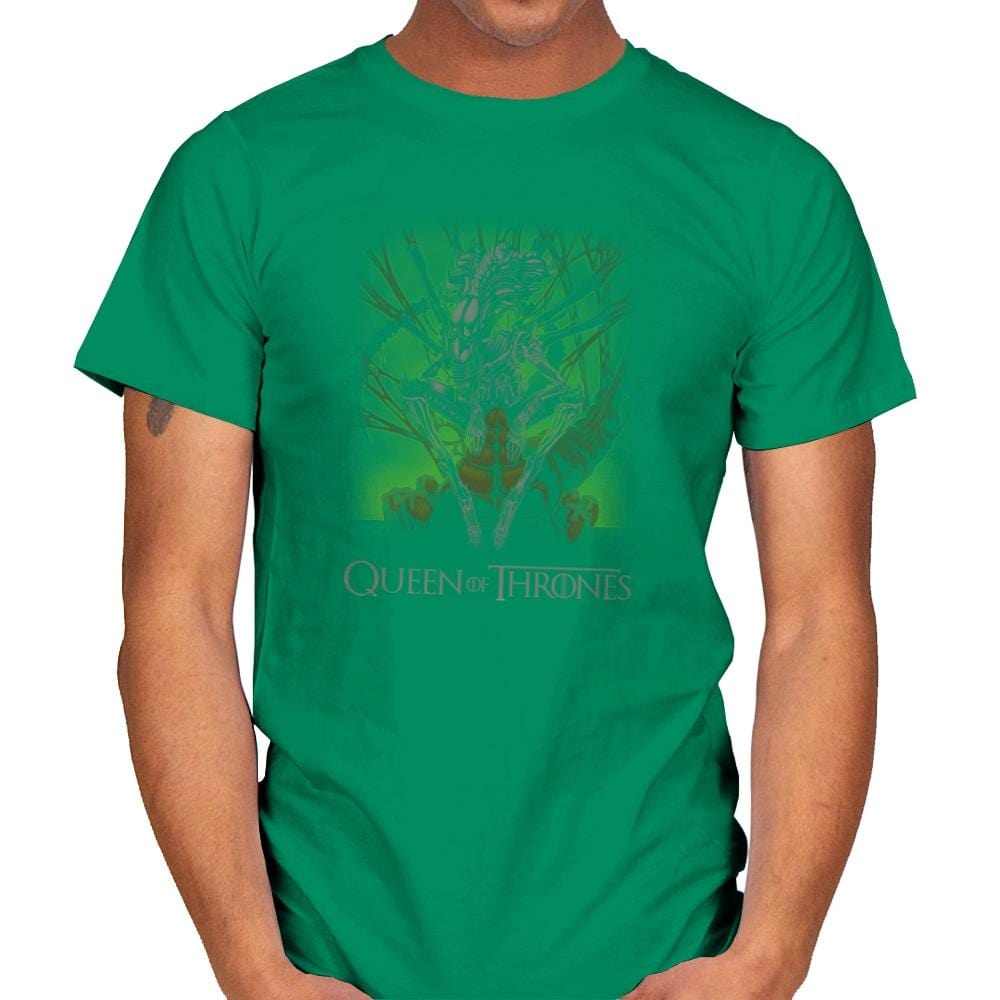 Queen of Thrones Exclusive - Mens T-Shirts RIPT Apparel Small / Kelly Green