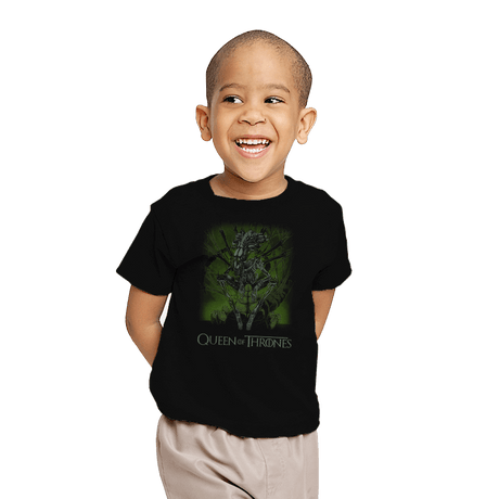Queen of Thrones - Youth T-Shirts RIPT Apparel