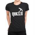 QUEEN - Womens Premium T-Shirts RIPT Apparel Small / Black