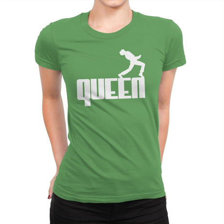 QUEEN - Womens Premium T-Shirts RIPT Apparel Small / Kelly
