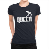 QUEEN - Womens Premium T-Shirts RIPT Apparel Small / Midnight Navy