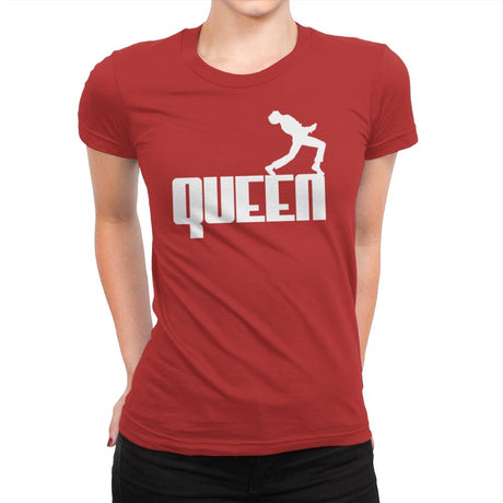 QUEEN - Womens Premium T-Shirts RIPT Apparel Small / Red