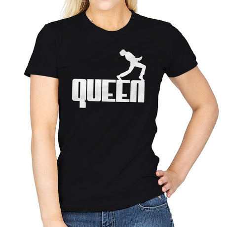 QUEEN - Womens T-Shirts RIPT Apparel Small / Black