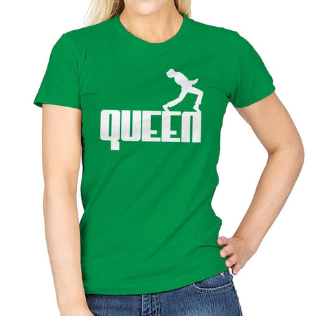 QUEEN - Womens T-Shirts RIPT Apparel Small / Irish Green