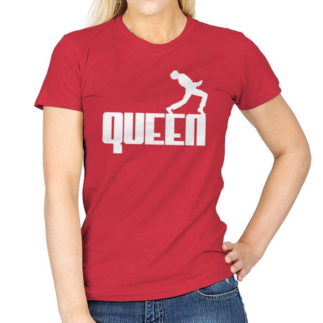 QUEEN - Womens T-Shirts RIPT Apparel Small / Red