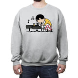 Queenuts! - Crew Neck Sweatshirt Crew Neck Sweatshirt RIPT Apparel Small / Sport Gray